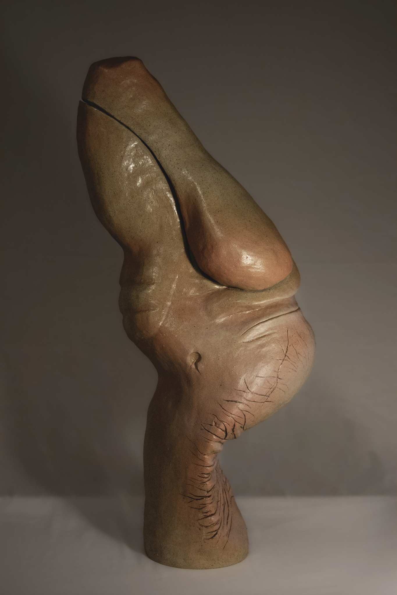 Body Vessel VII, February 2025, Ceramic, 12"x5"x23"