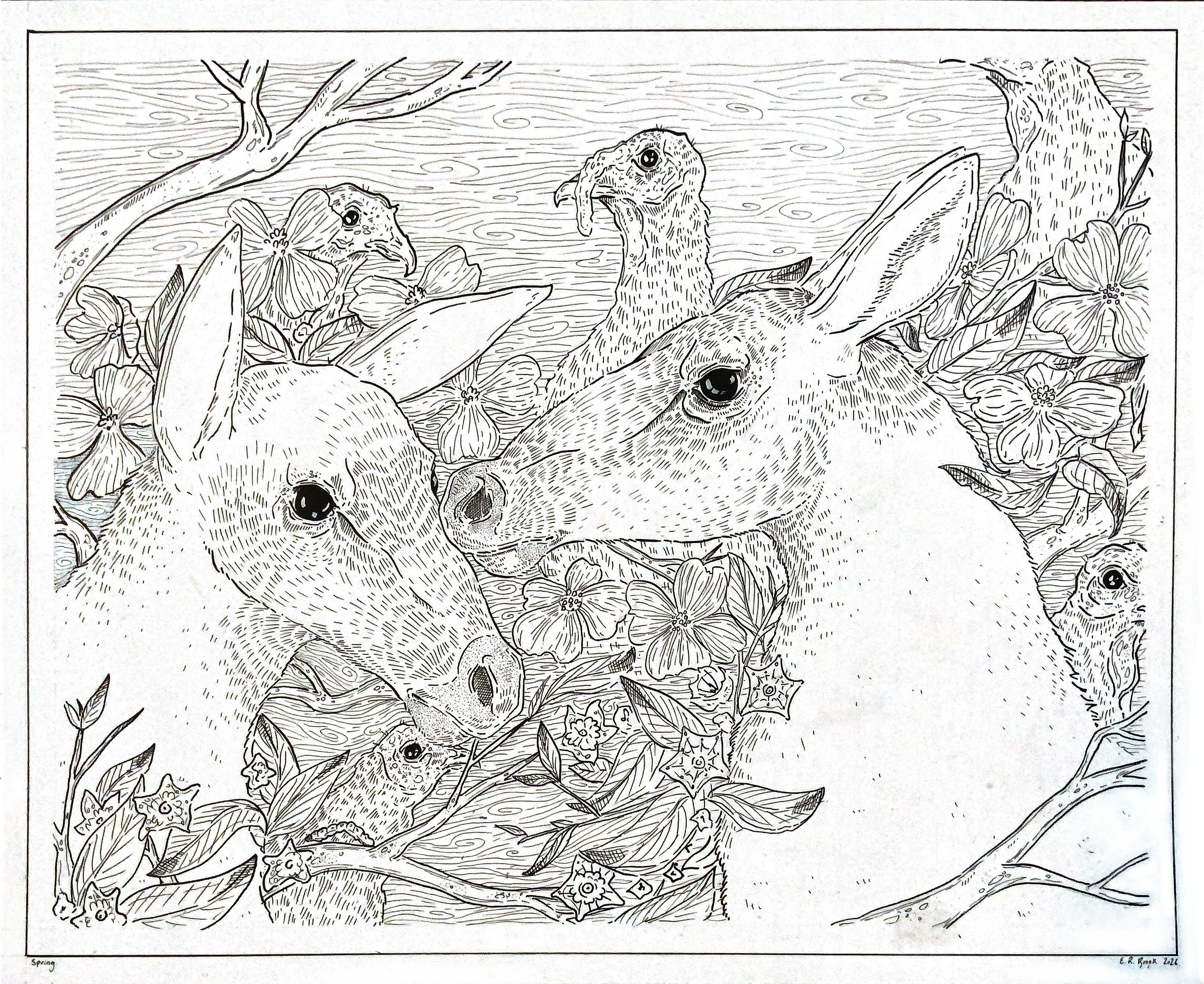 “Spring” E. R. Brook, 2026