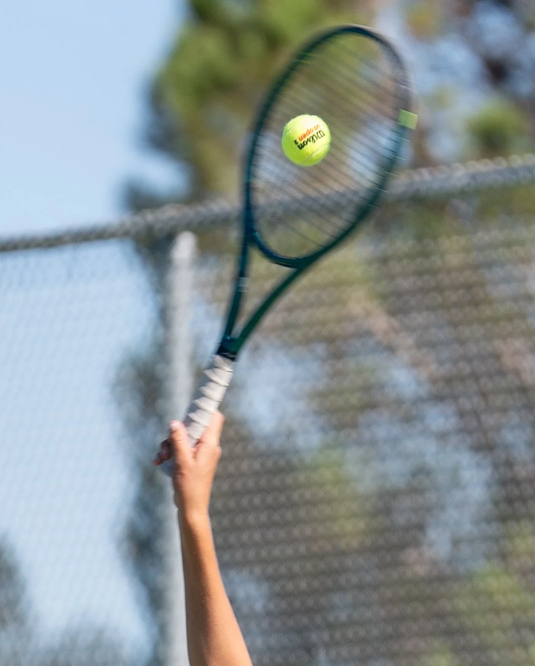 Palo Verde takes on Coronado for a girls varsity tennis match on Sept. 8, 2025 at Palo Verde High School in Las Vegas. Coronado, ranked no. 1 in the 5A desert league won 11-7.