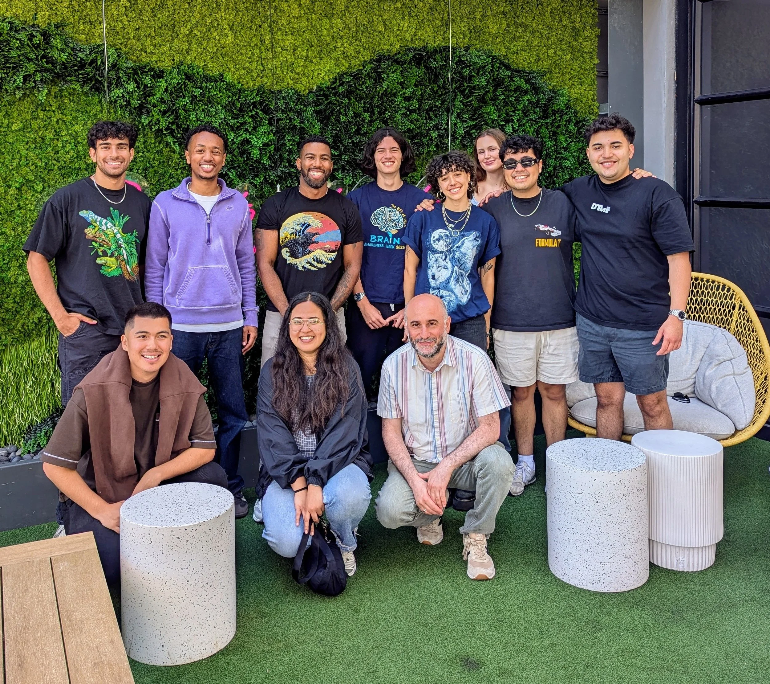 Coley Lab North and Coley Lab South unite for the 1 year anniversary.