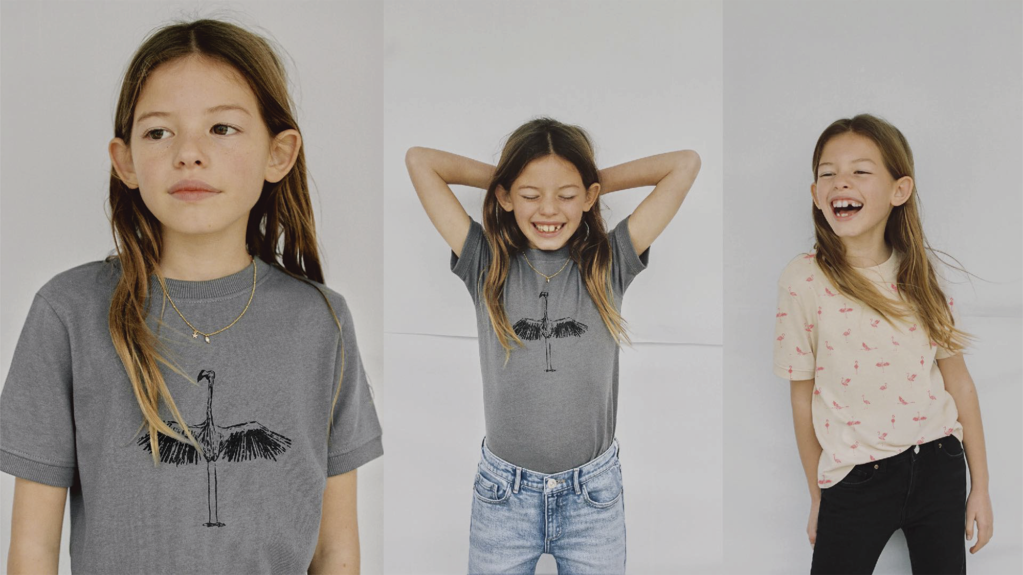 Playera Kids Gris
