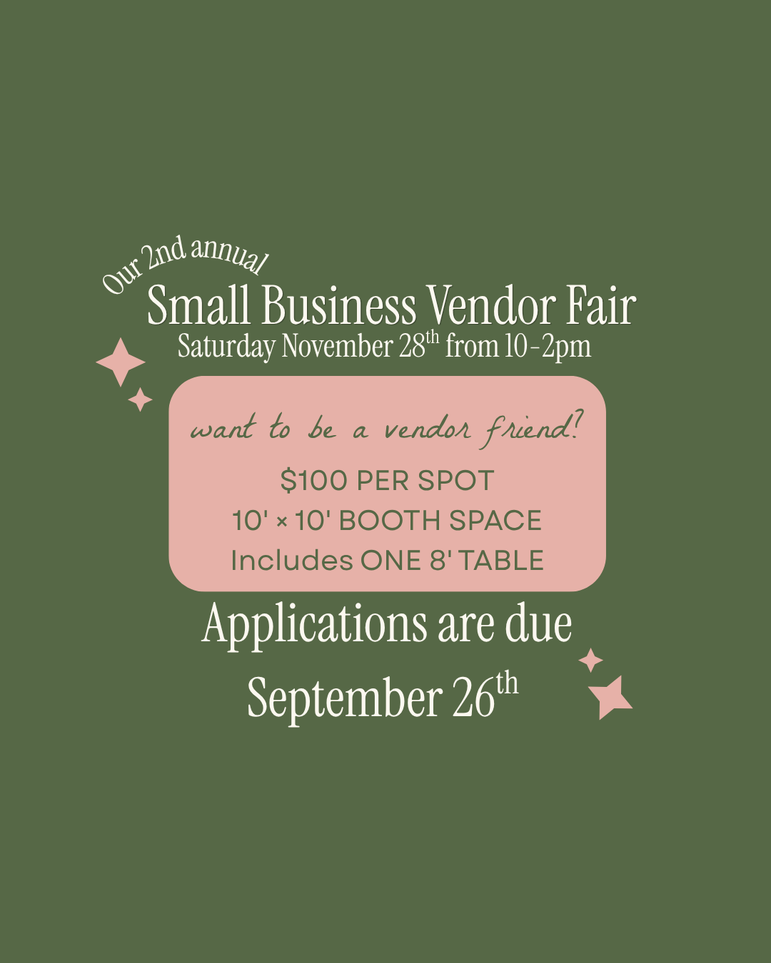 Small Business Vendor Fair