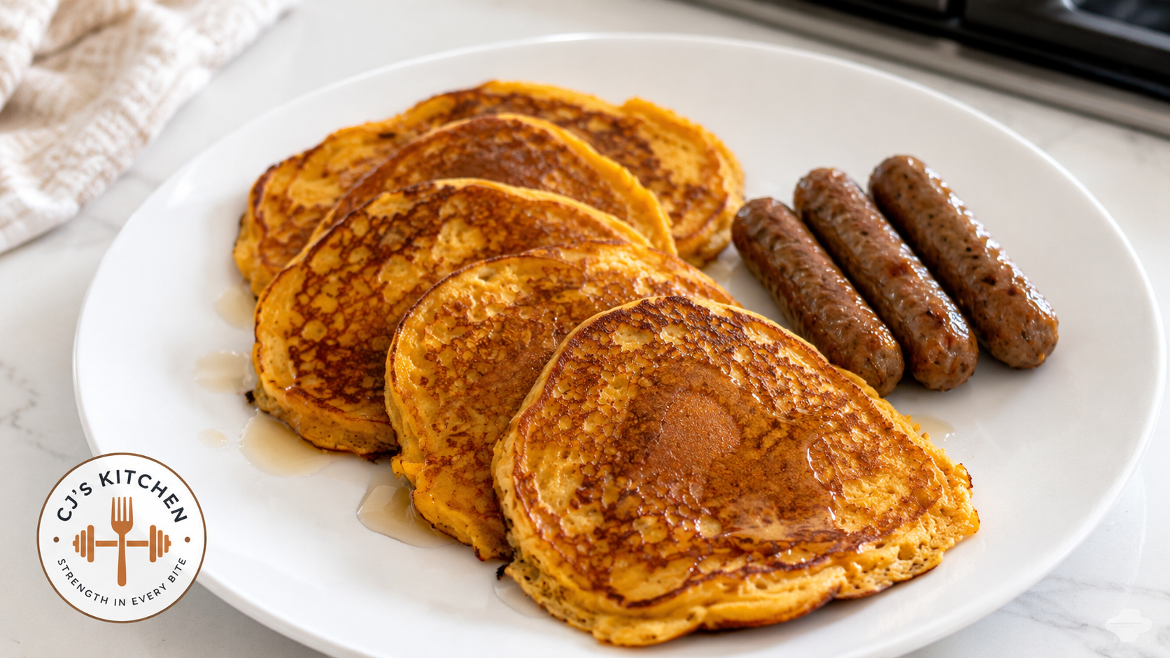 Sweet Potato Protein Pancakes