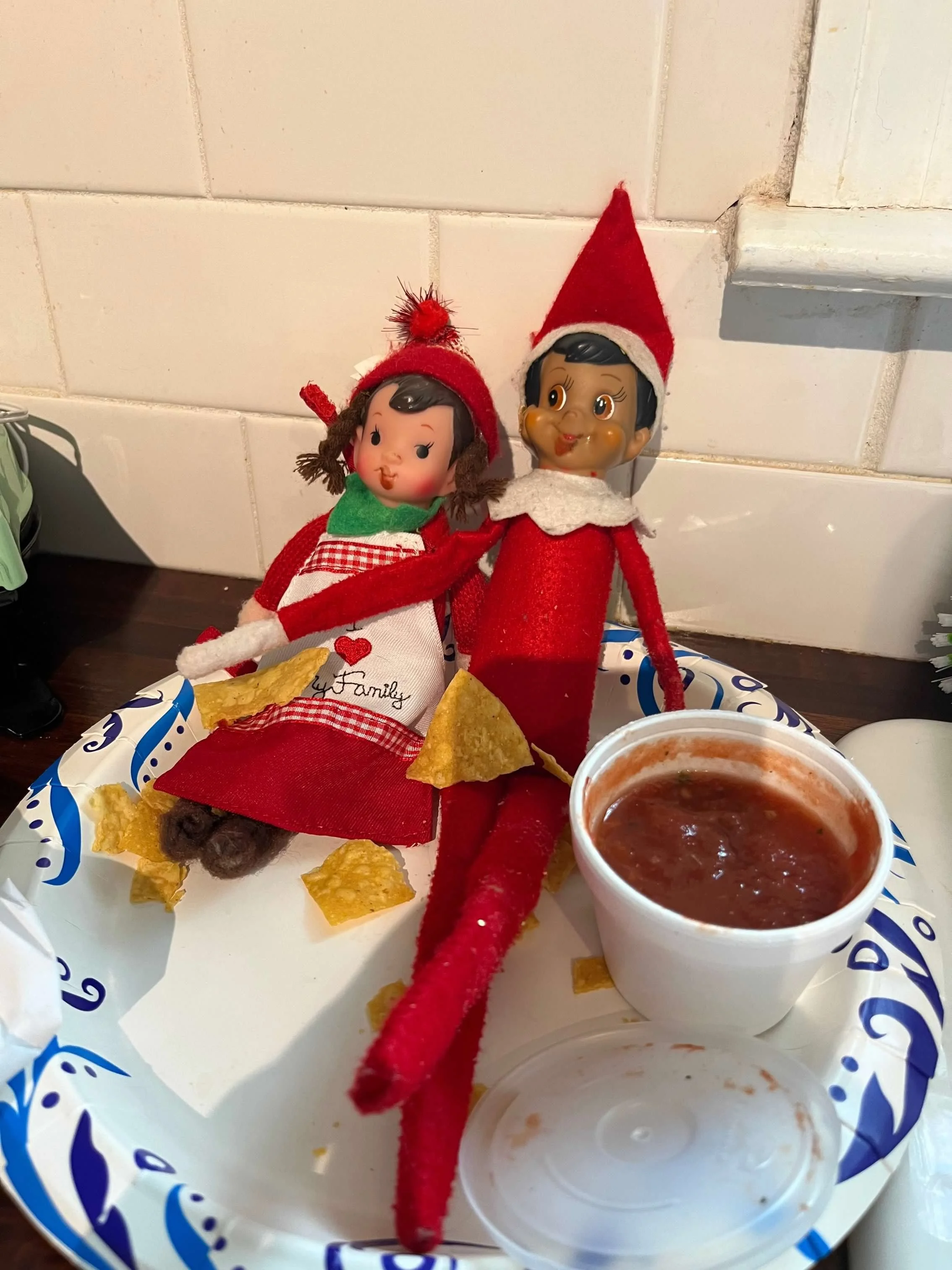 they got into the chips and salsa