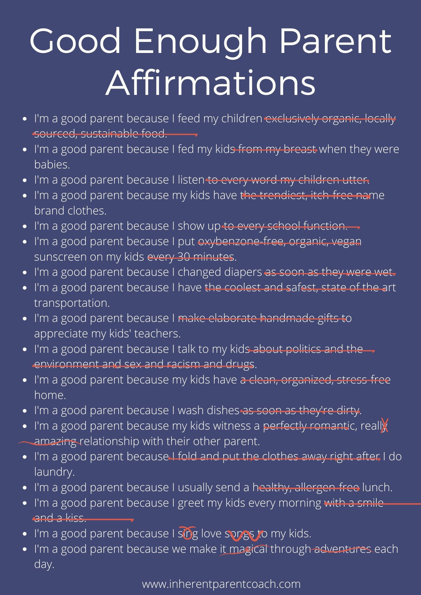 Good Enough Affirmations