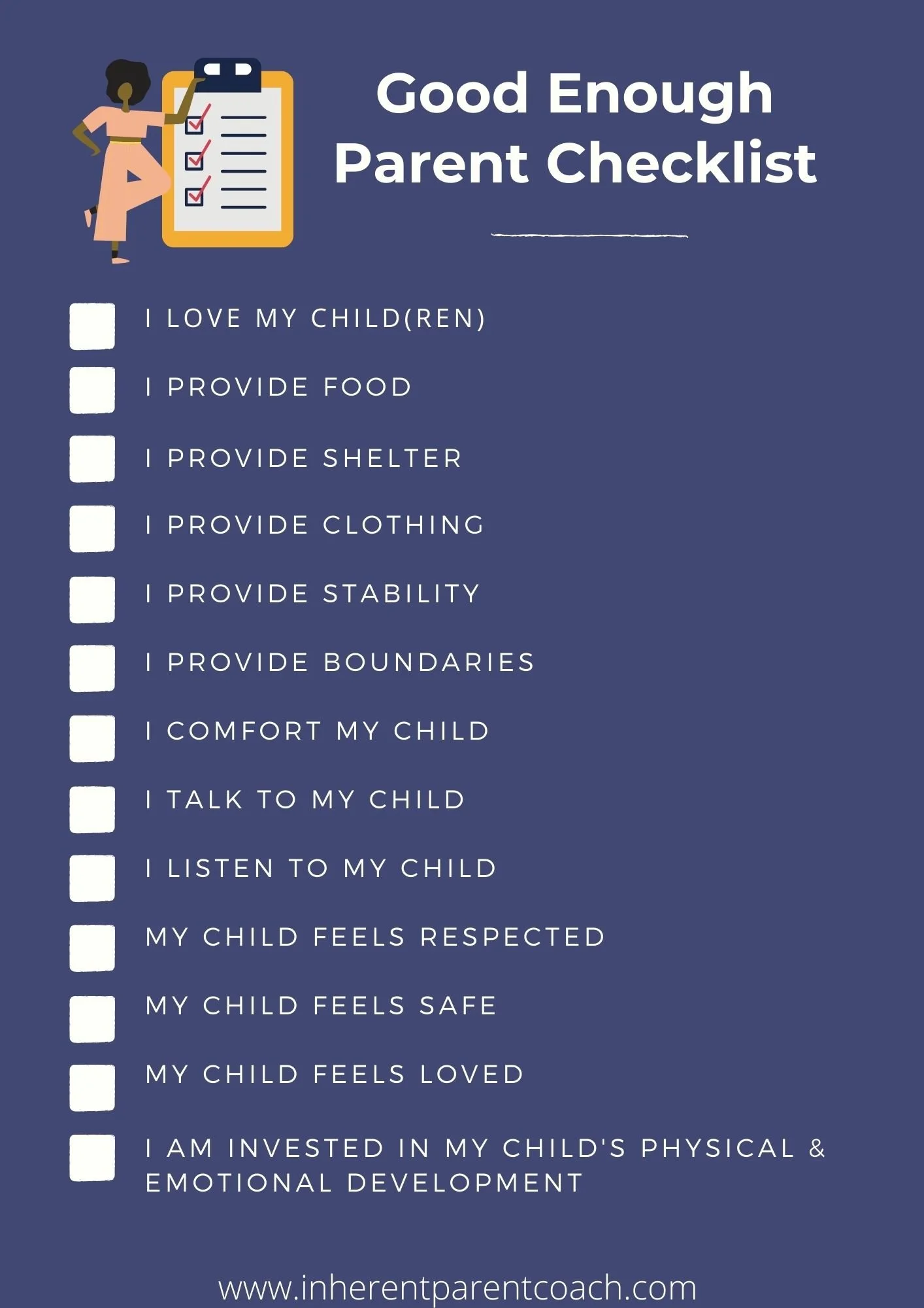 Good Enough Parenting — The Inherent Parent Coach