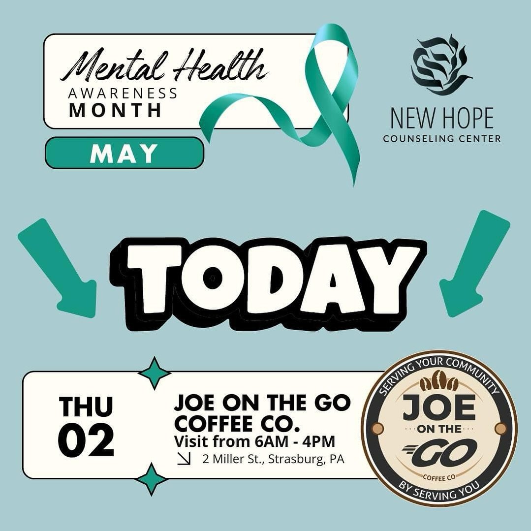Today we are honoring Mental Health Awareness Month by supporting New Hope Counseling Center. Stop by 2 Miller Street and know that the more delicious food and beverage you enjoy, the more support we can give! 

#servingyourcommunitybyservingyou #joe