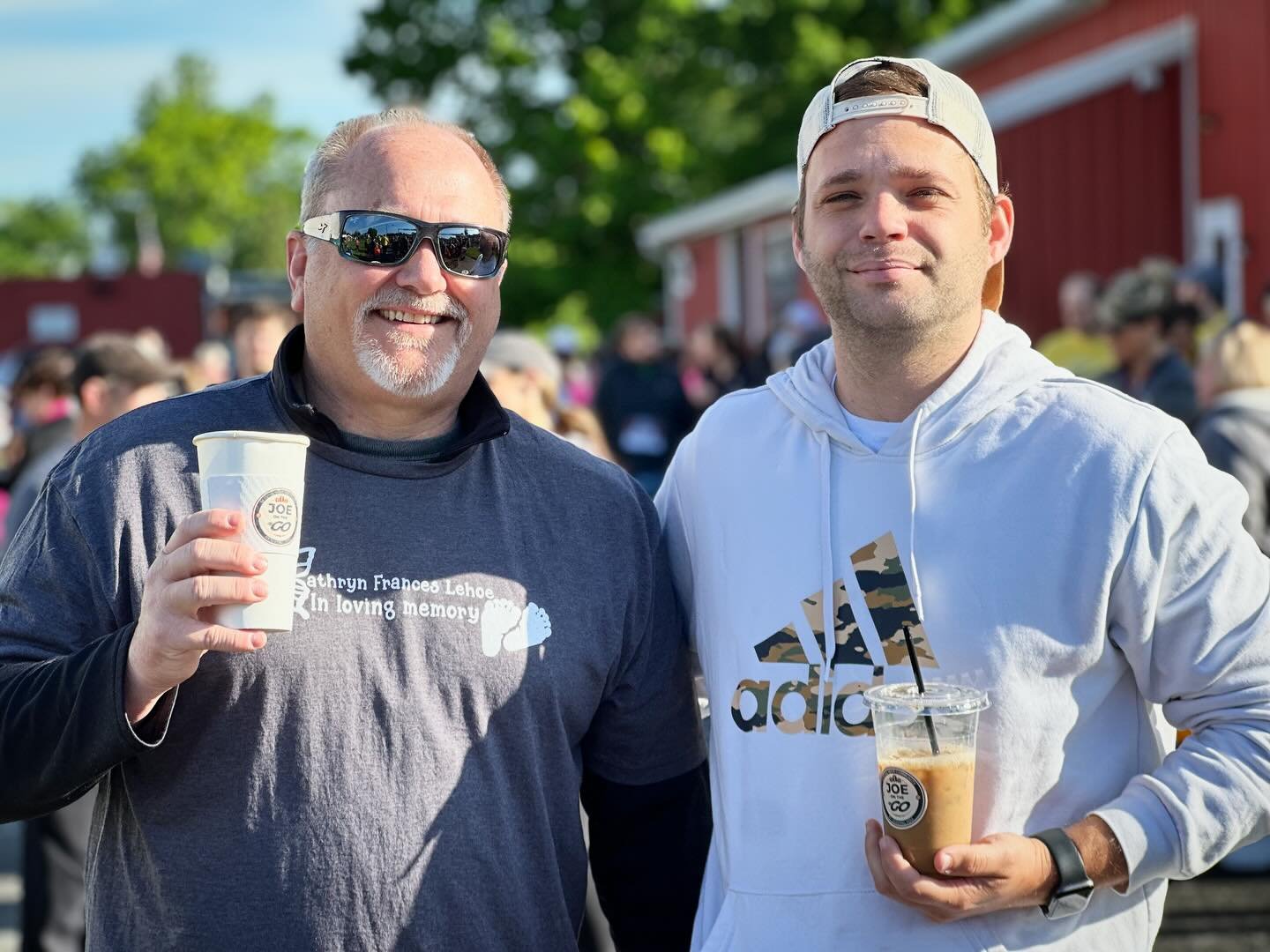 Folks across the county were running towards an amazing cup of Joe and so much more! We made countless new friends at two 5K festivals with @friends.of.angels in Strasburg and @friendship_community near Lititz. These organizations provide so much for