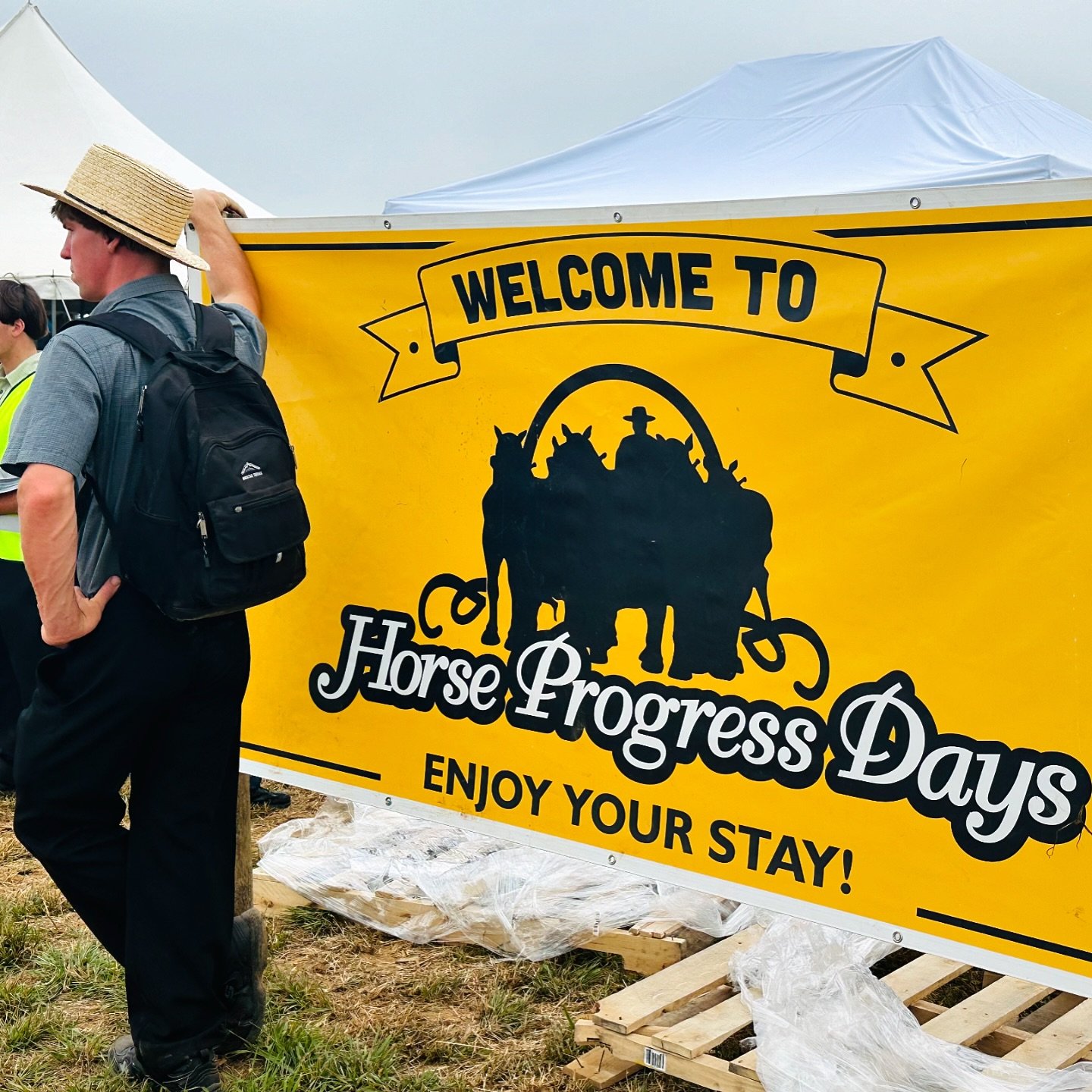 HORSE PROGRESS DAYS! This enormous event drew 38,500 Amish, Mennonite and English folks from all across the country to the Fisher Farm in Gordonville. 19 amazing @joeonthegocoffeeco teammates served more than 2,300 guests  in 21 hours. We delivered a