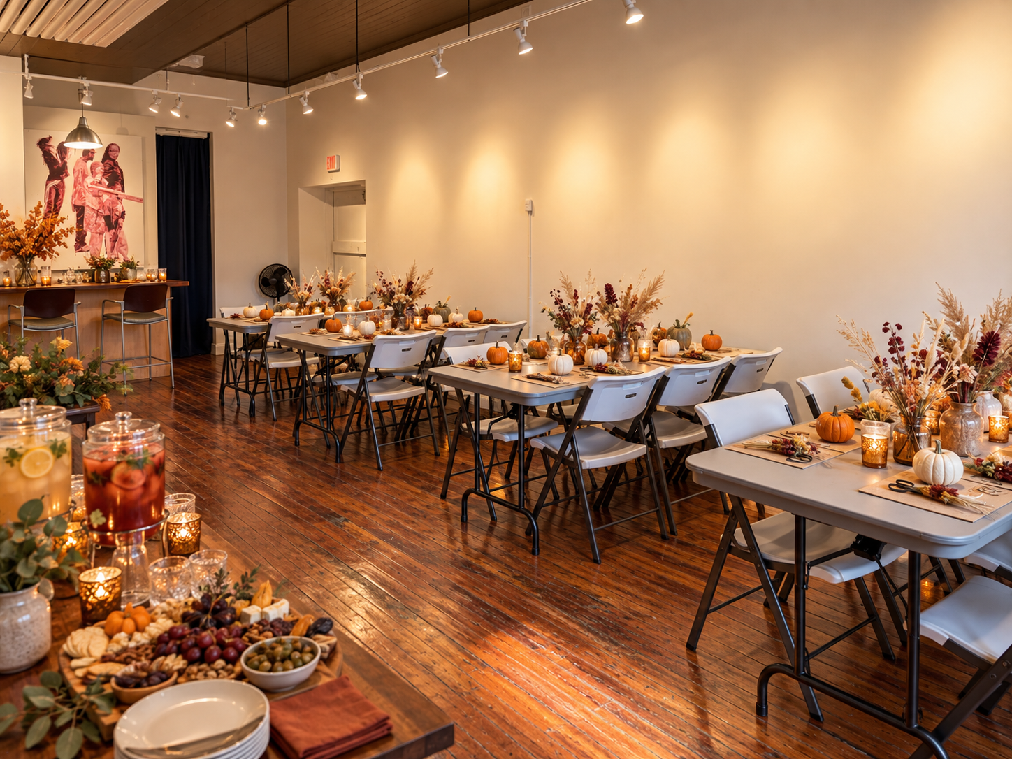 Dried Floral Pumpkins Workshop October 16 -  6pm