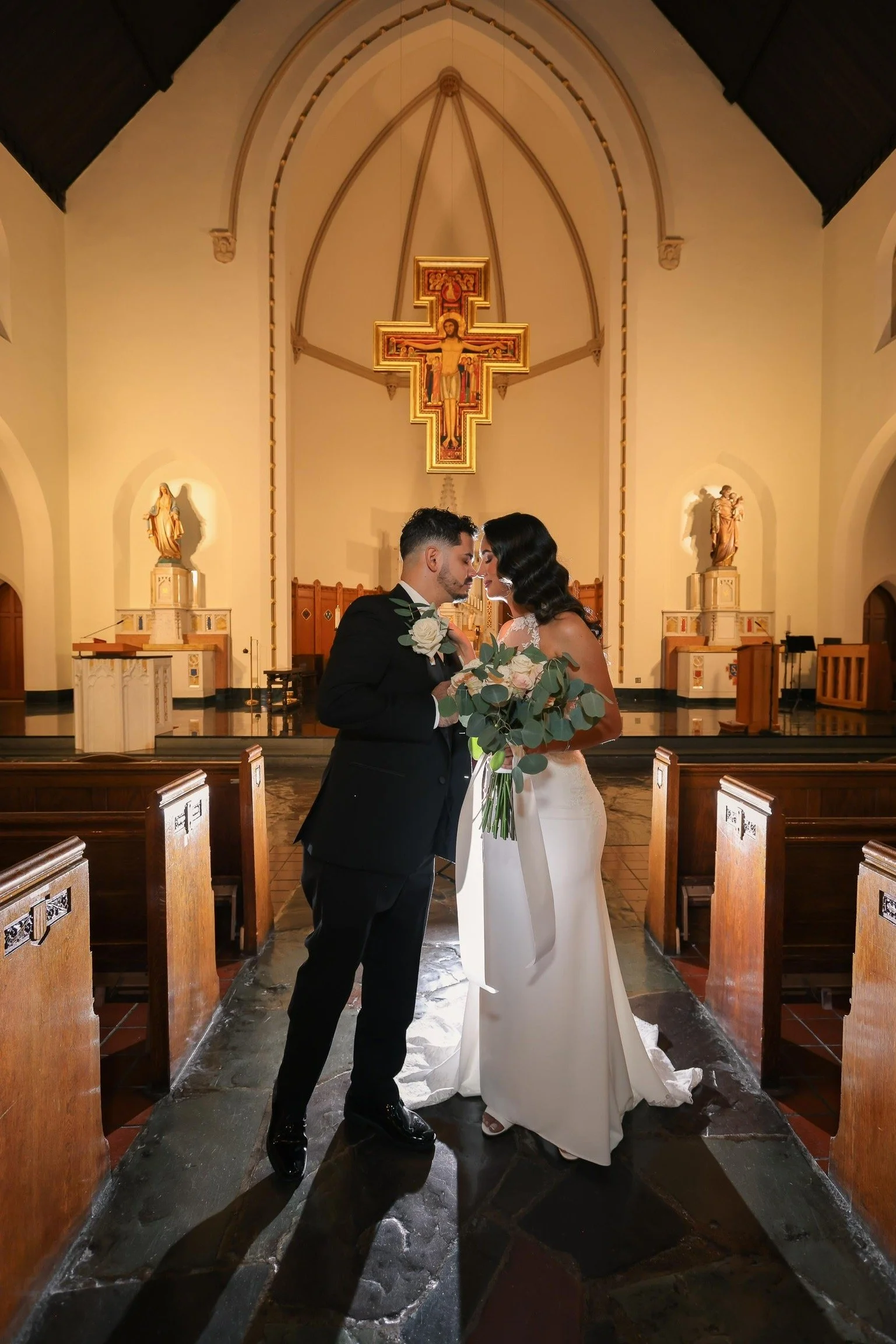 Wedding 
Bespoke Bridal Bouquet  and Grooms Boutonnière