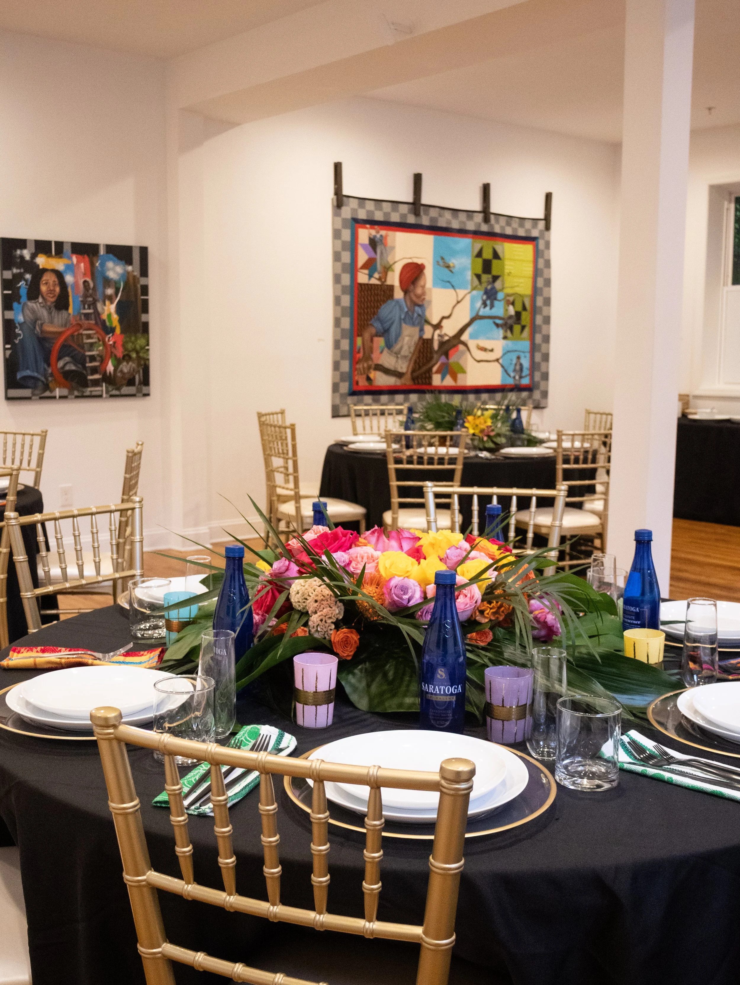 Private Wedding 
Bespoke floral centerpiece for an intimate reception 