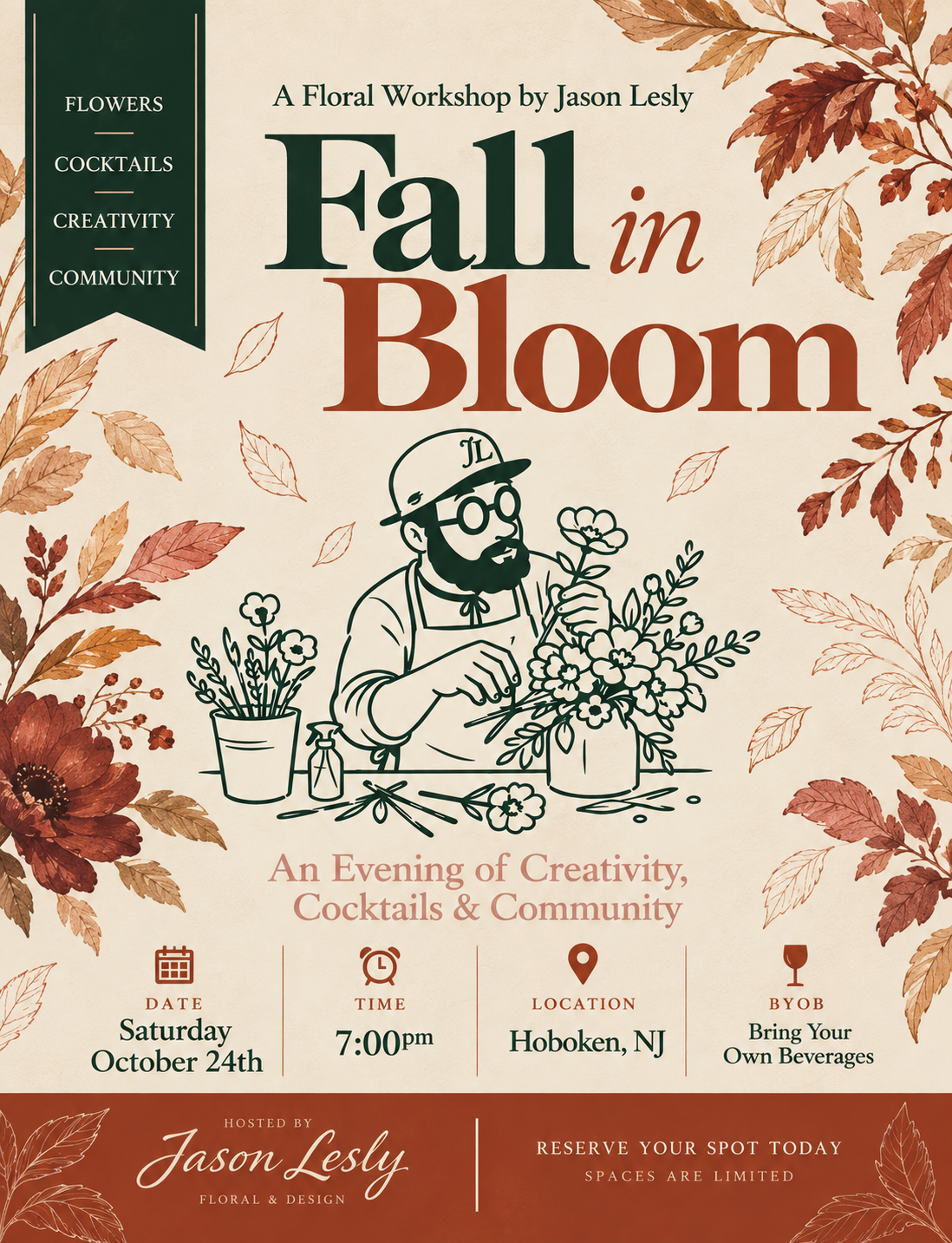 Fall in Bloom: A Seasonal Floral Workshop