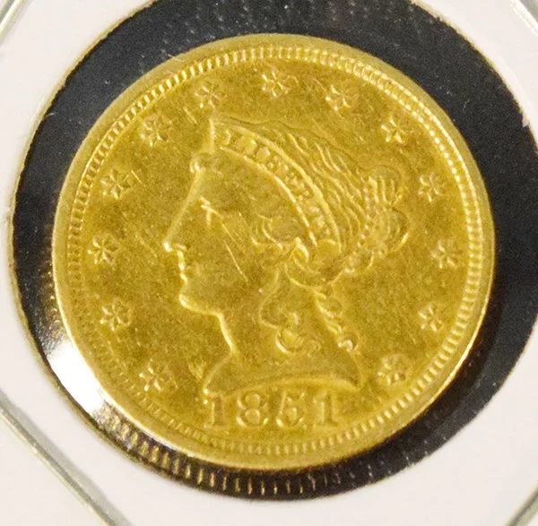 1851 $2½ Coronet