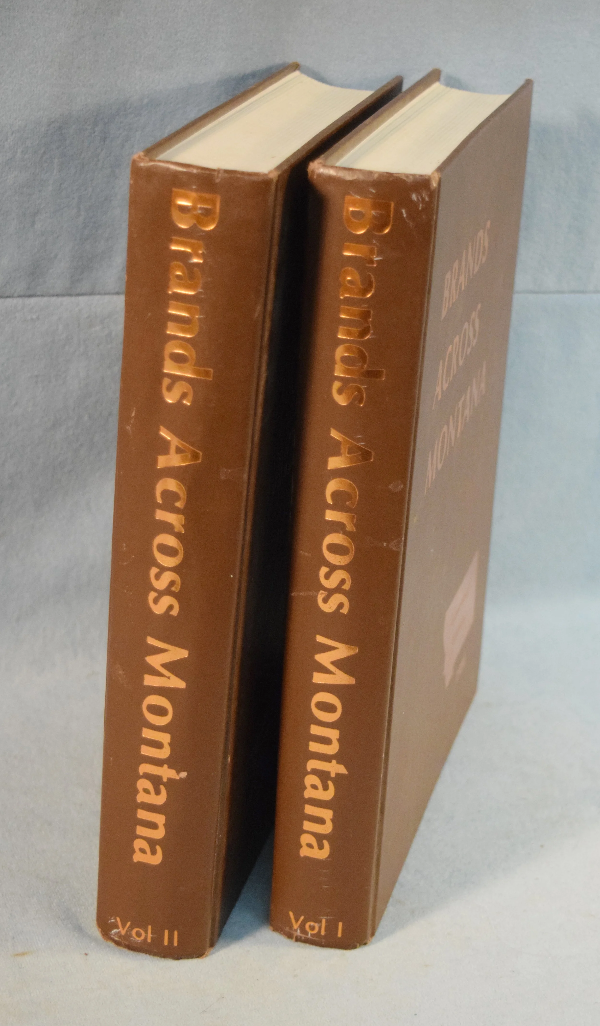 Brands Across Montana, Volumes 1 & 2, Centennial Edition 1984