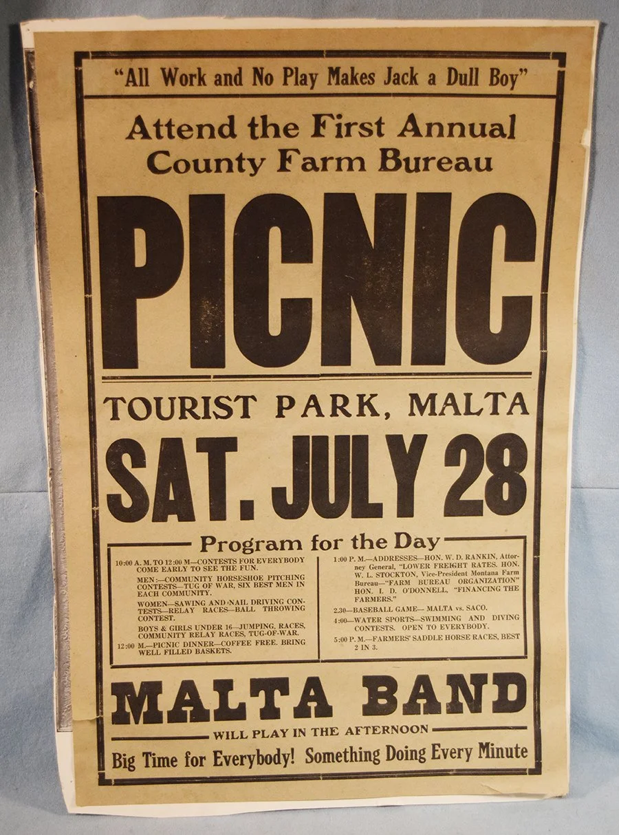 Vintage poster from Malta, MT, 12.5" x 18"