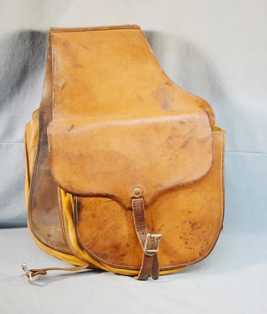 DeVore's Saddlery, Helena, MT saddle bags, pocket is 11" x 11", mint condition