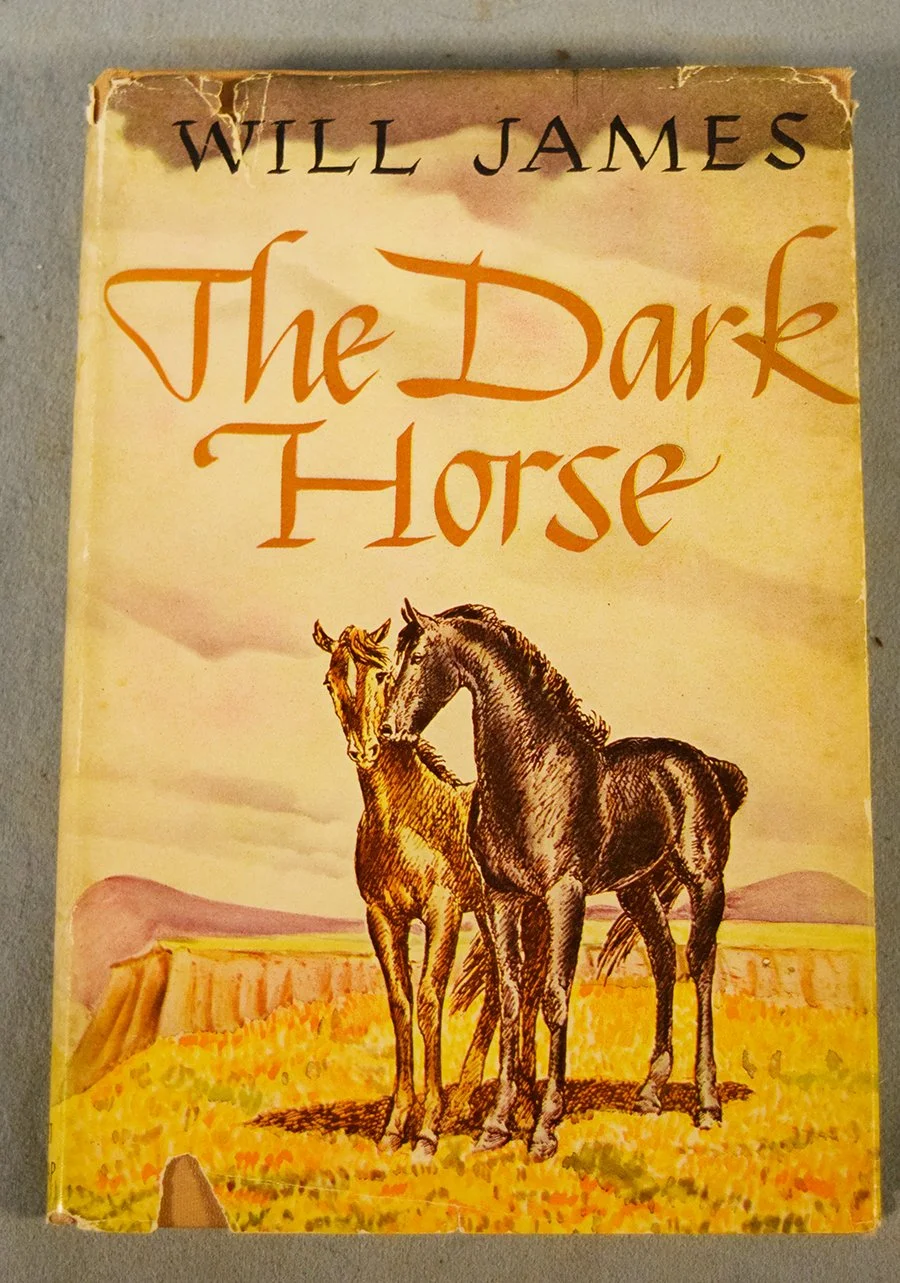 James, Will, The Dark Horse, hard bound with dust jacket, 1939, Grossil & Dunlap