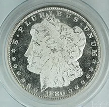 1880 S Morgan, PCGS MS63 Proof Like