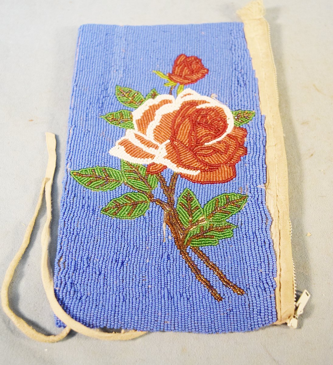 Beaded panel, 11½" x 12"