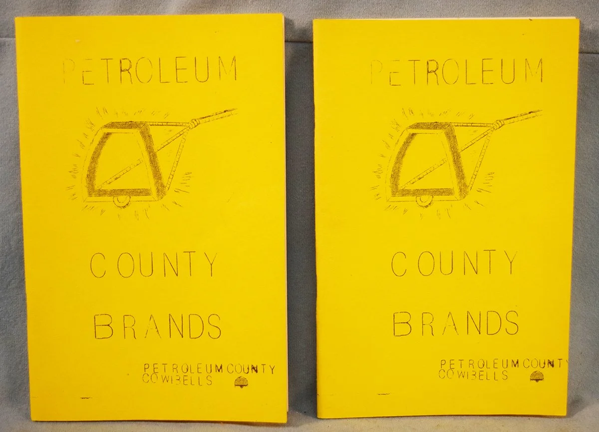 (2) Petroleum County Brands, published by Petroleum County Cowbells
