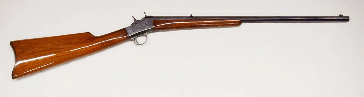 Rem. .22, single shot, 22" octagon bbl, s# 101018