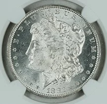 1882 O Morgan, NGC  MS64