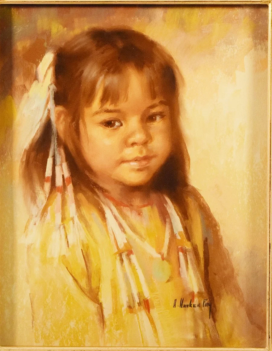 Hooker Fay, Arlene (1937-2001), pastel, Mary Beth, 14" x 11", framed, signed lower right