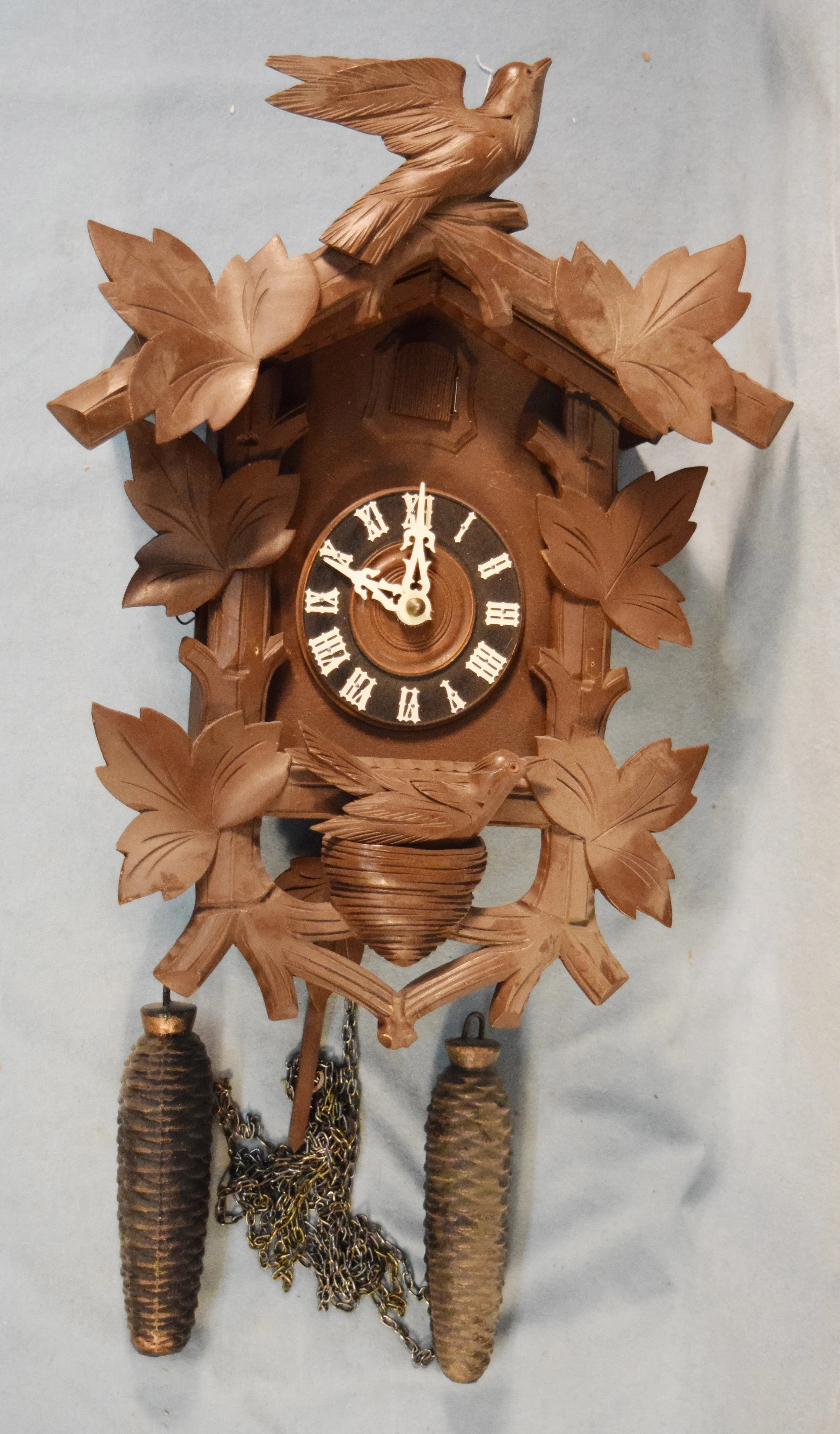 Welby 8 Day Cuckoo Clock, Germany, with weights