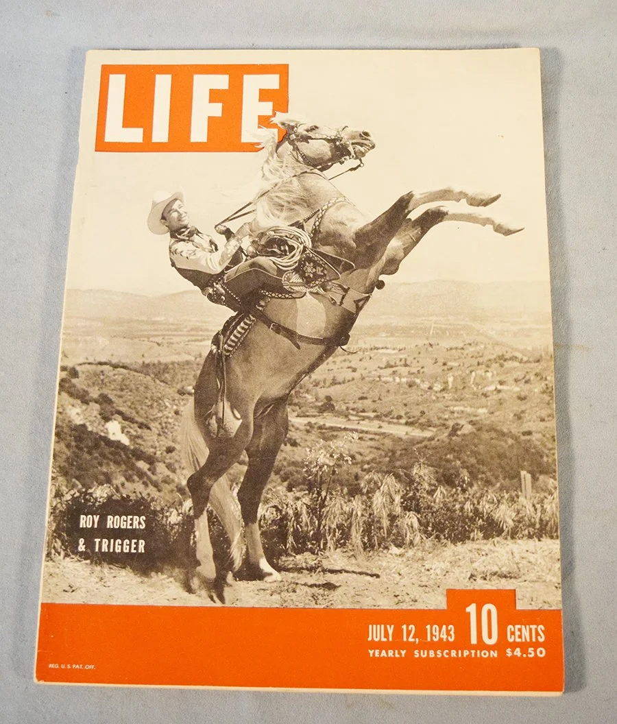 1943 Life Magazine with Roy Rogers cover