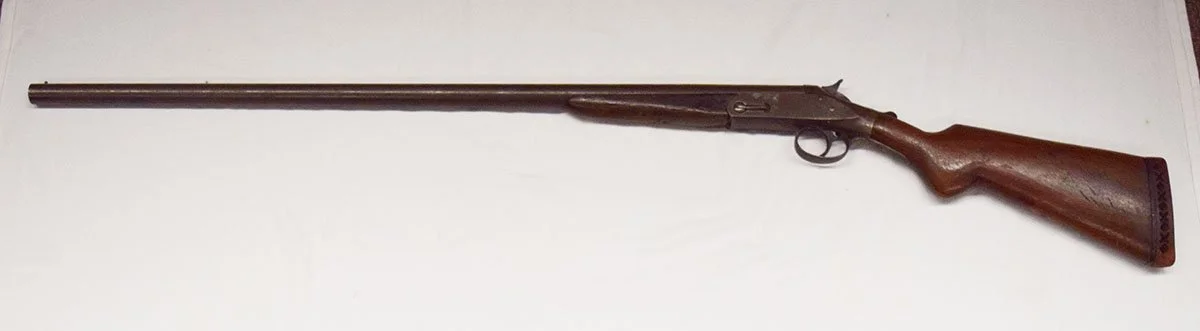 Forehand Arms, 10 ga. single shot, 32" bbl, pat. 1896, s#16690
