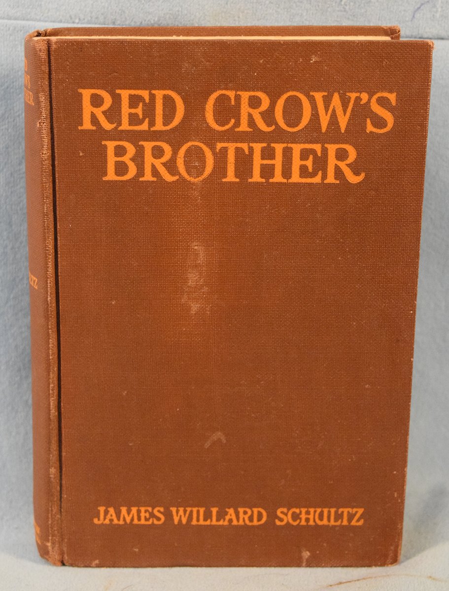 Schultz, John Willard, Red Crow's Brother, ©1927, 1st, loose binding
