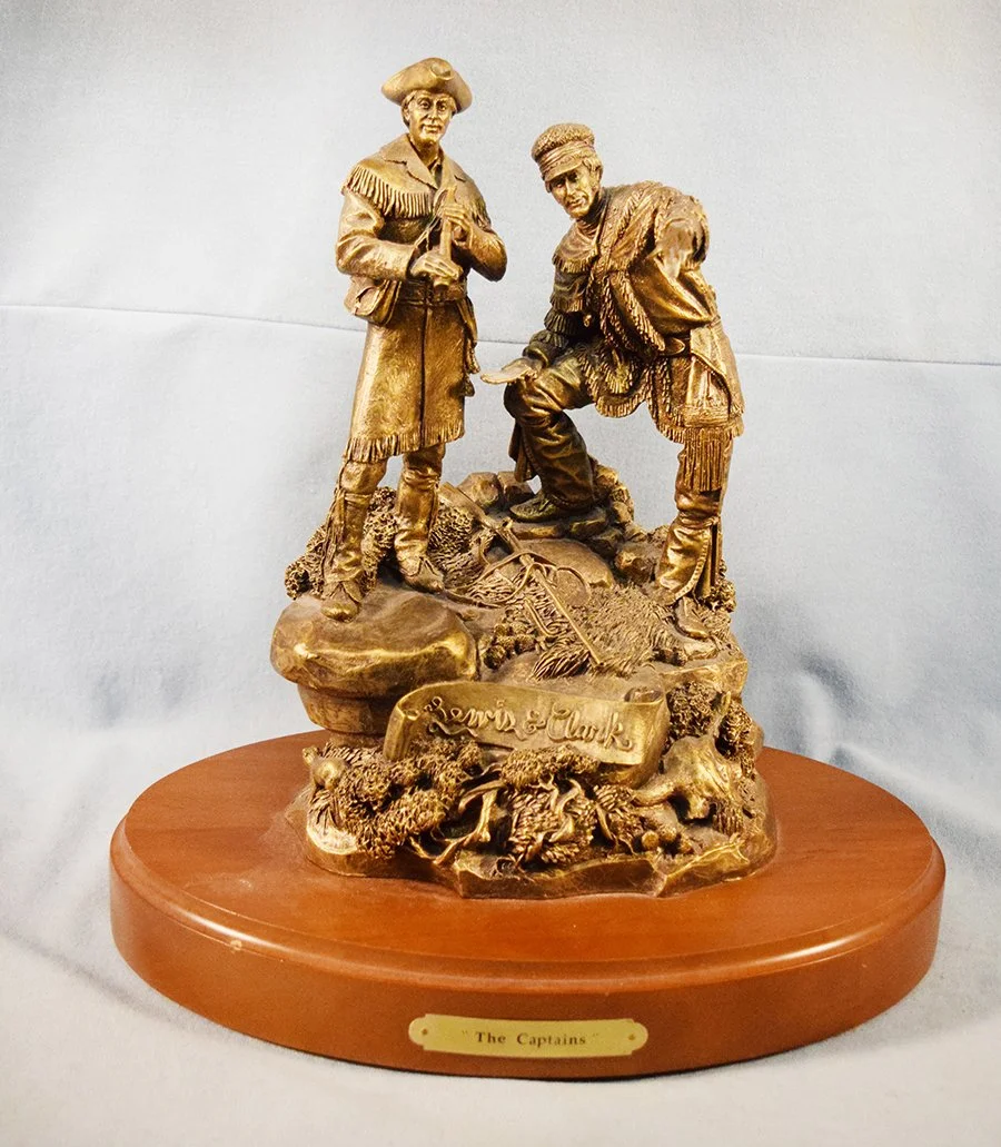 Big Sky Carvers, resin sculpture, The Captains, by Nick Terry, 1999