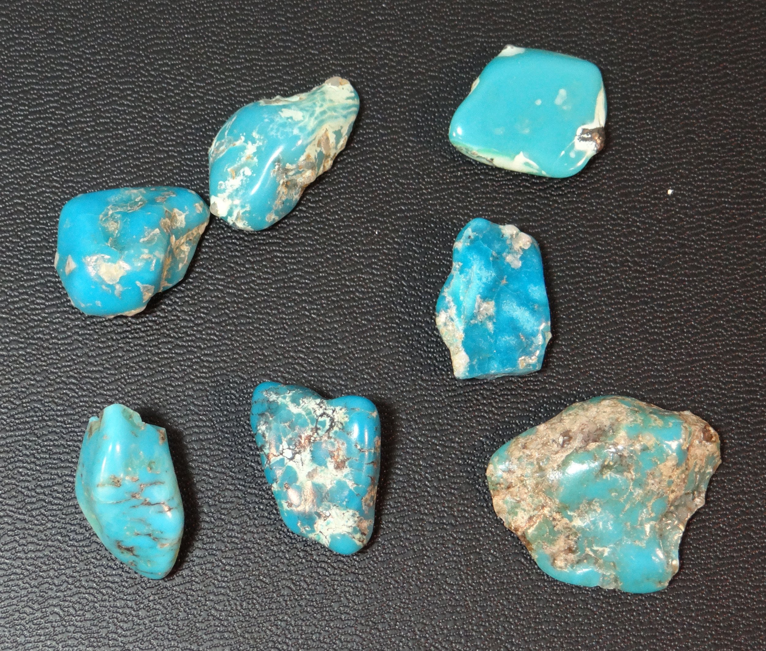 Turquoise stones