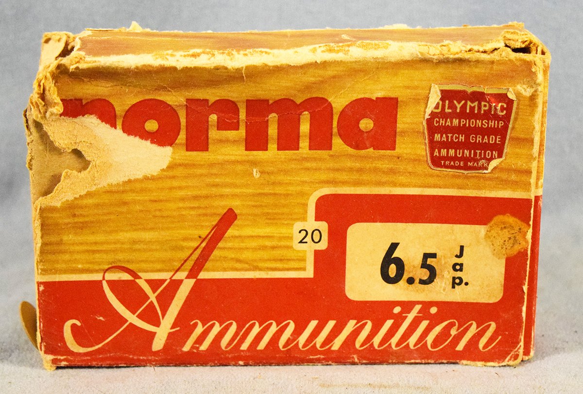Norma Ammunition 6.5 Jap ammo, 156 grain, 19 rounds