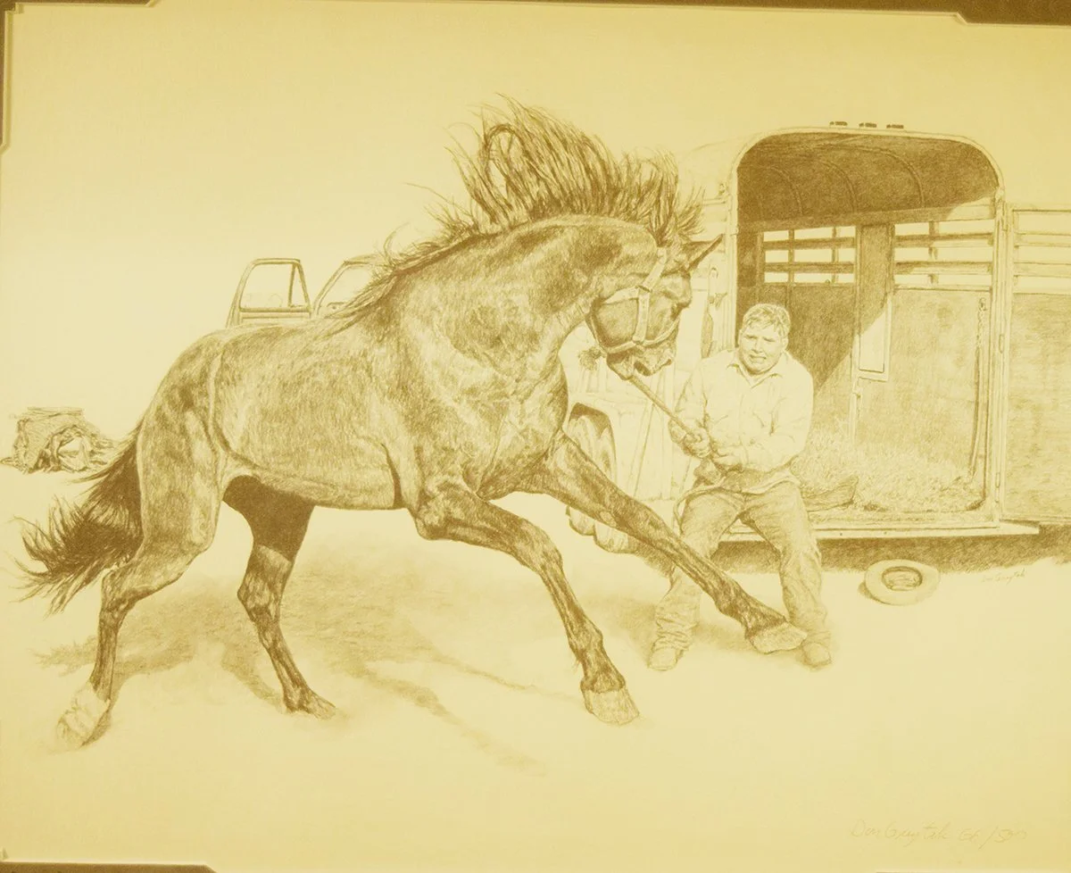 Greytak, Don, print, Hard Time Loading, 11" x 14", #66/500, signed lower right
