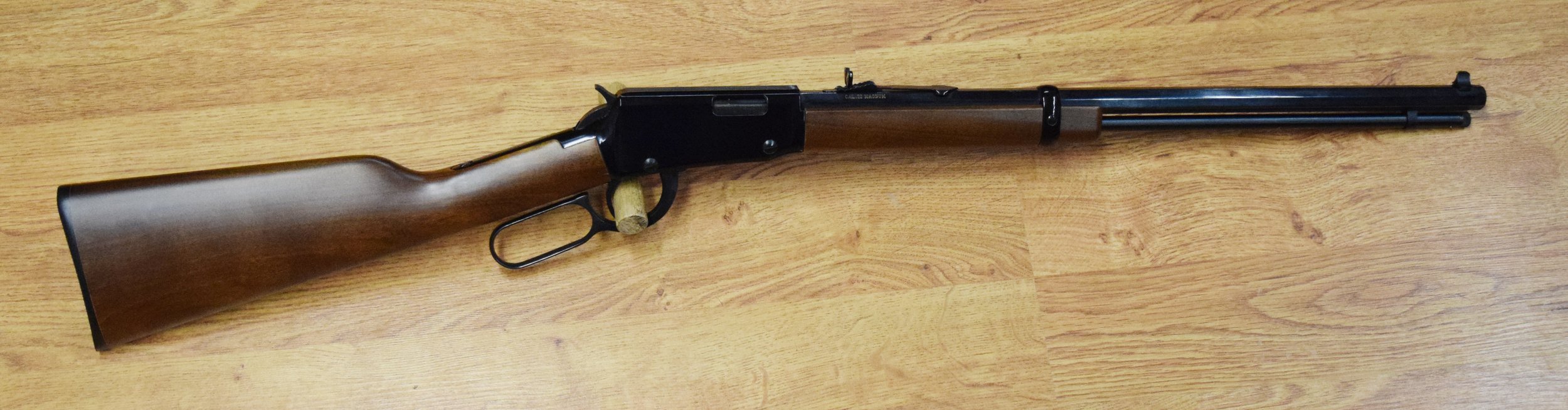 Henry Repeating Arms Co. HOO1TM lever rifle, .22 WMR, ocatagon barrel, s# M00403T