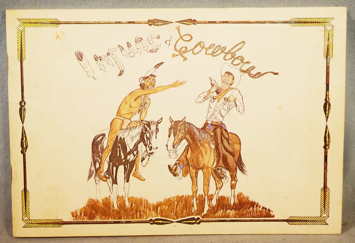 Cuts the Rope, Frank, Injuns & Cowboys, a collection of works, soft cover 