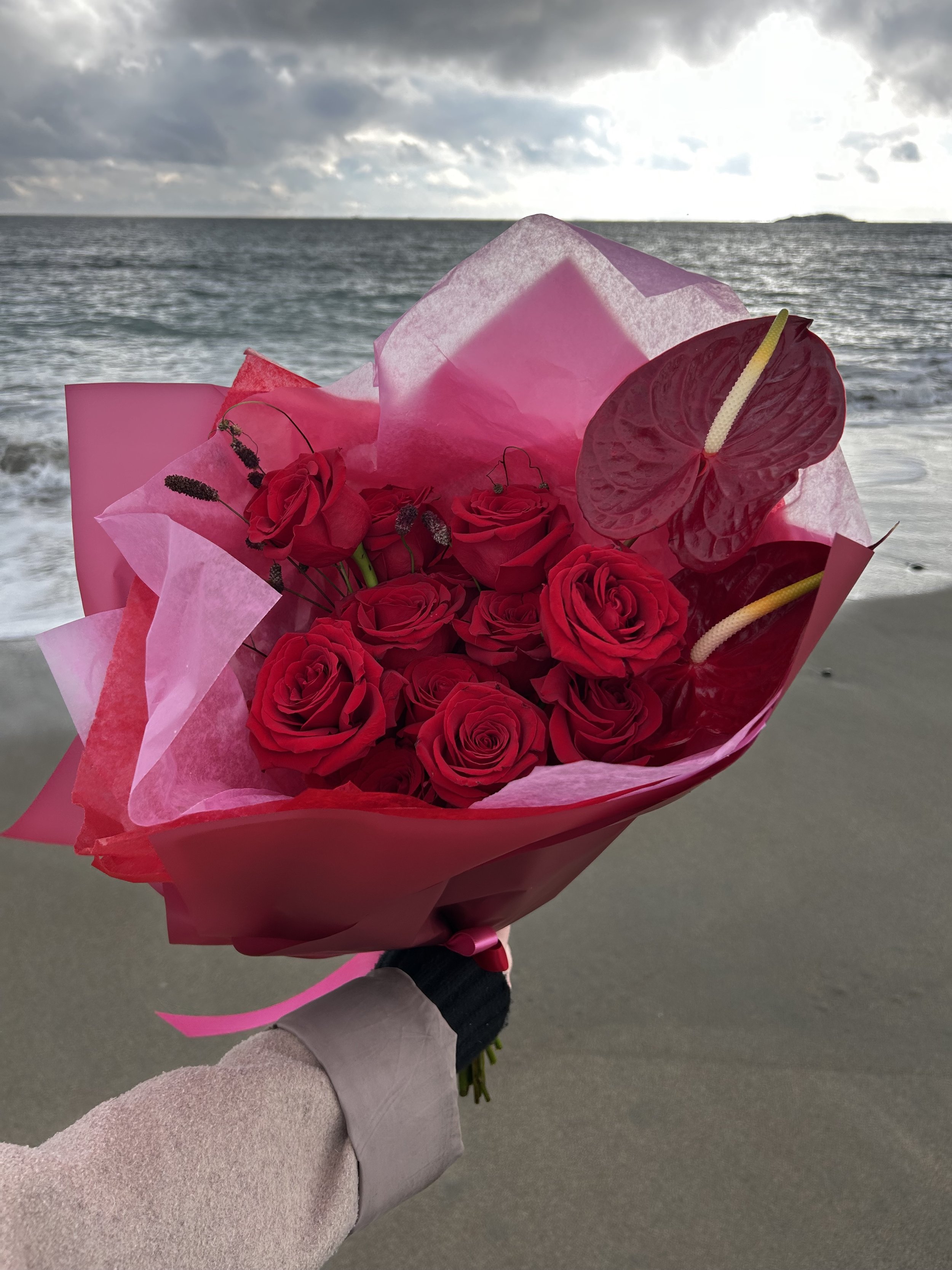 Big Red - one dozen red roses