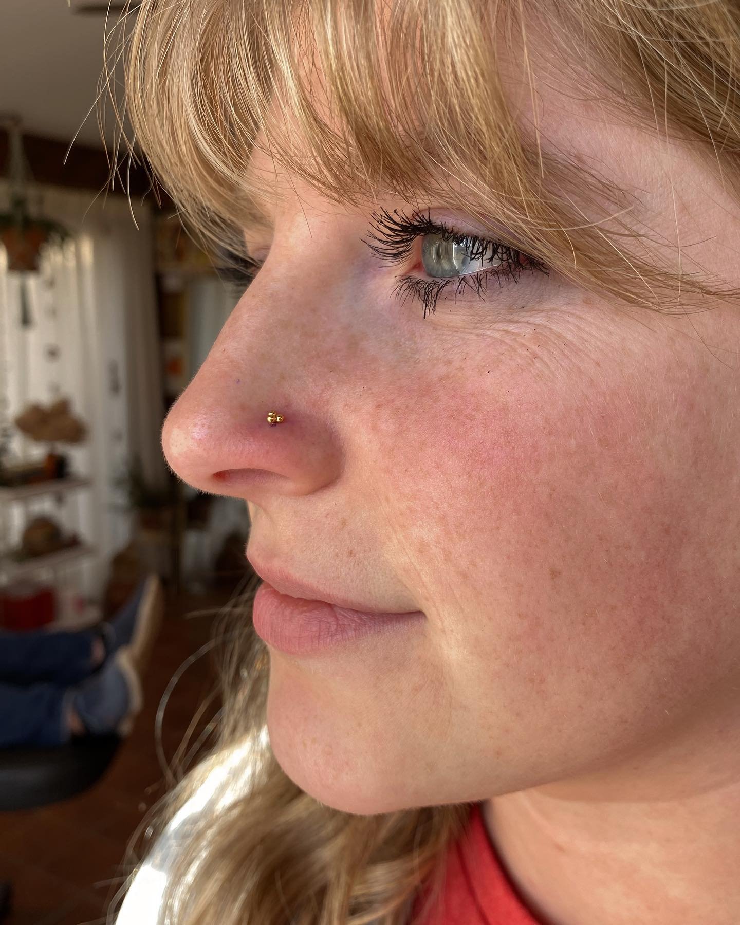 The cutest nostril piercing! 🤩👃