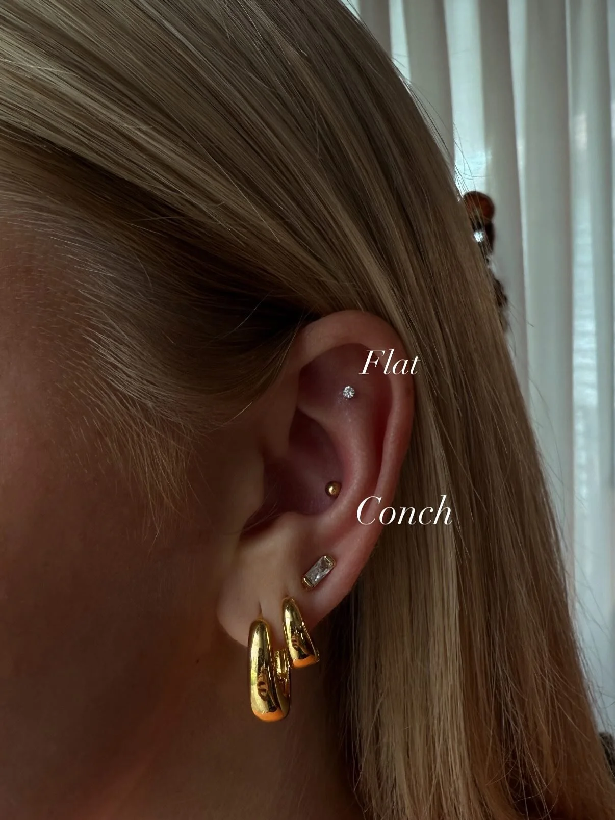 Flat, conch, double helix 🙌🏼

My client took these spicy piercings like a champ! 🌶️✨