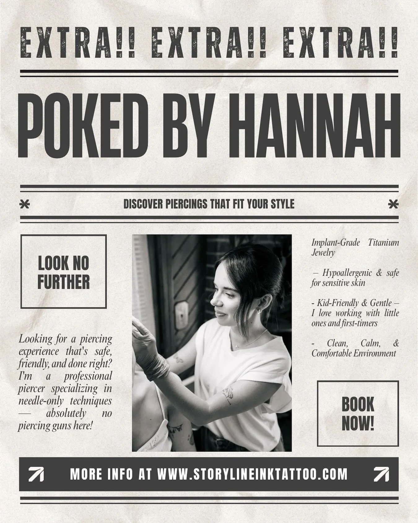 I&rsquo;d love to have you in my chair 🪩🫶🏼

https://www.vagaro.com/storylineink/book-now