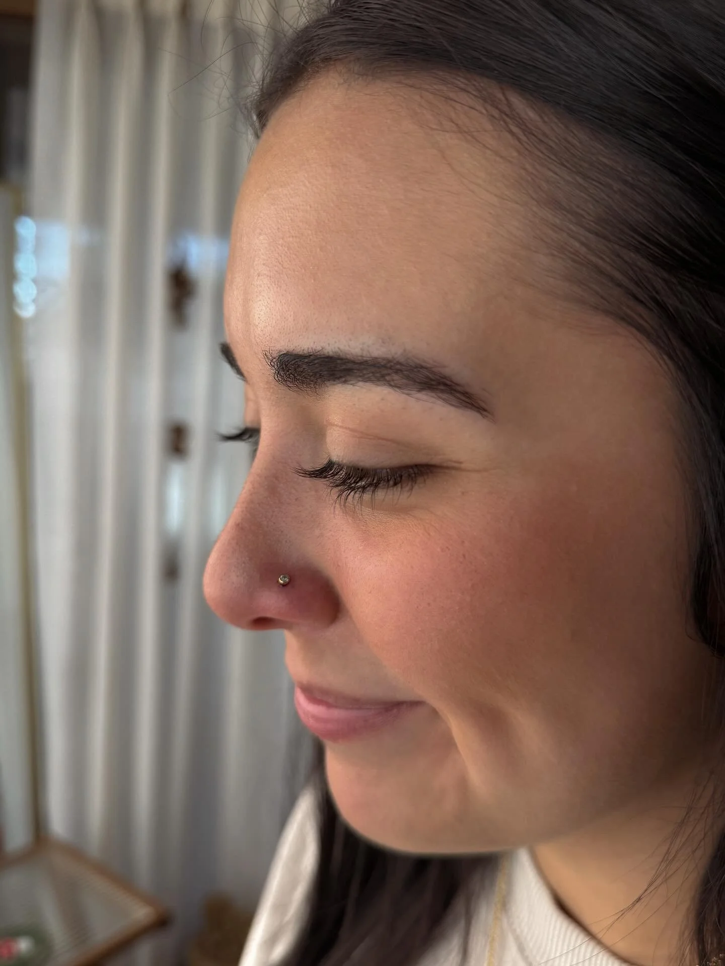 Been doing lotsss of nostril piercings lately!!🤩👃
