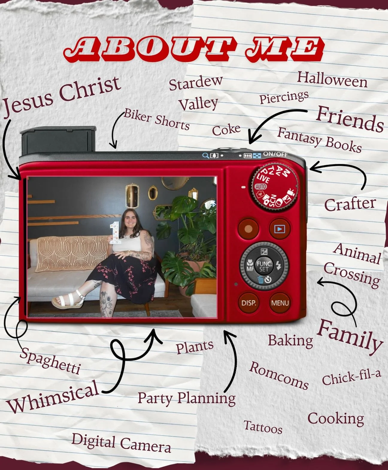 A little tid-bit about me!⭐️🐞