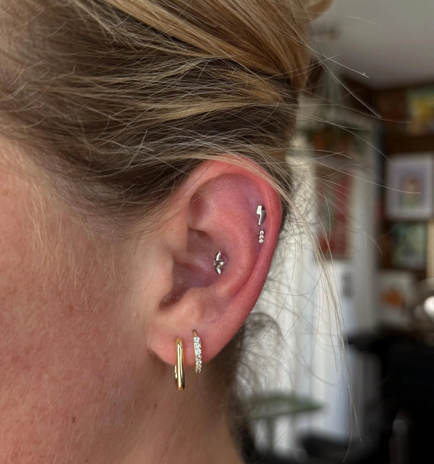 Check out this fun mixed metal double helix! ⚡️⛓️