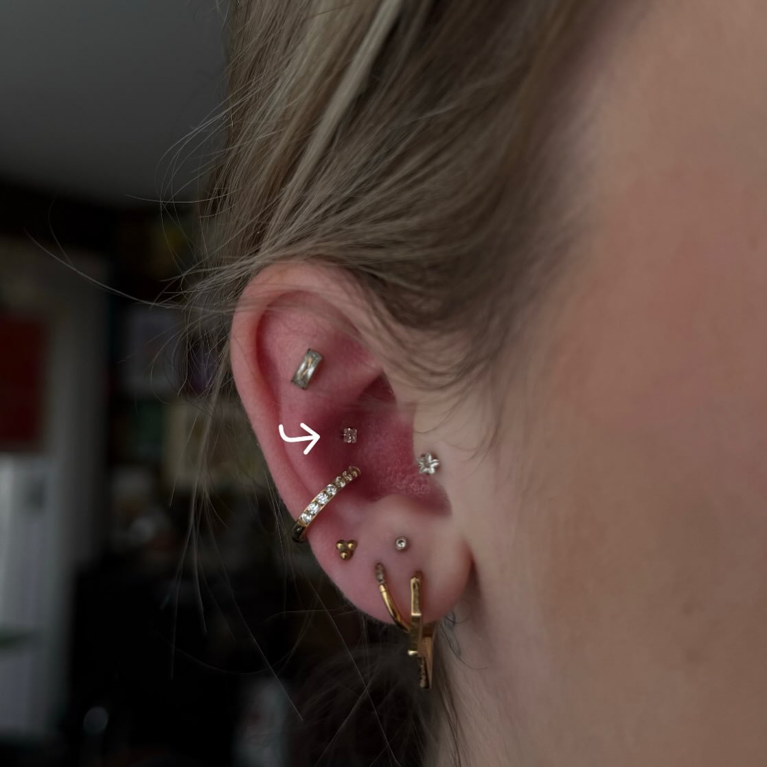 Added another conch to @daintydetailsbyalyssa ear🤤✨