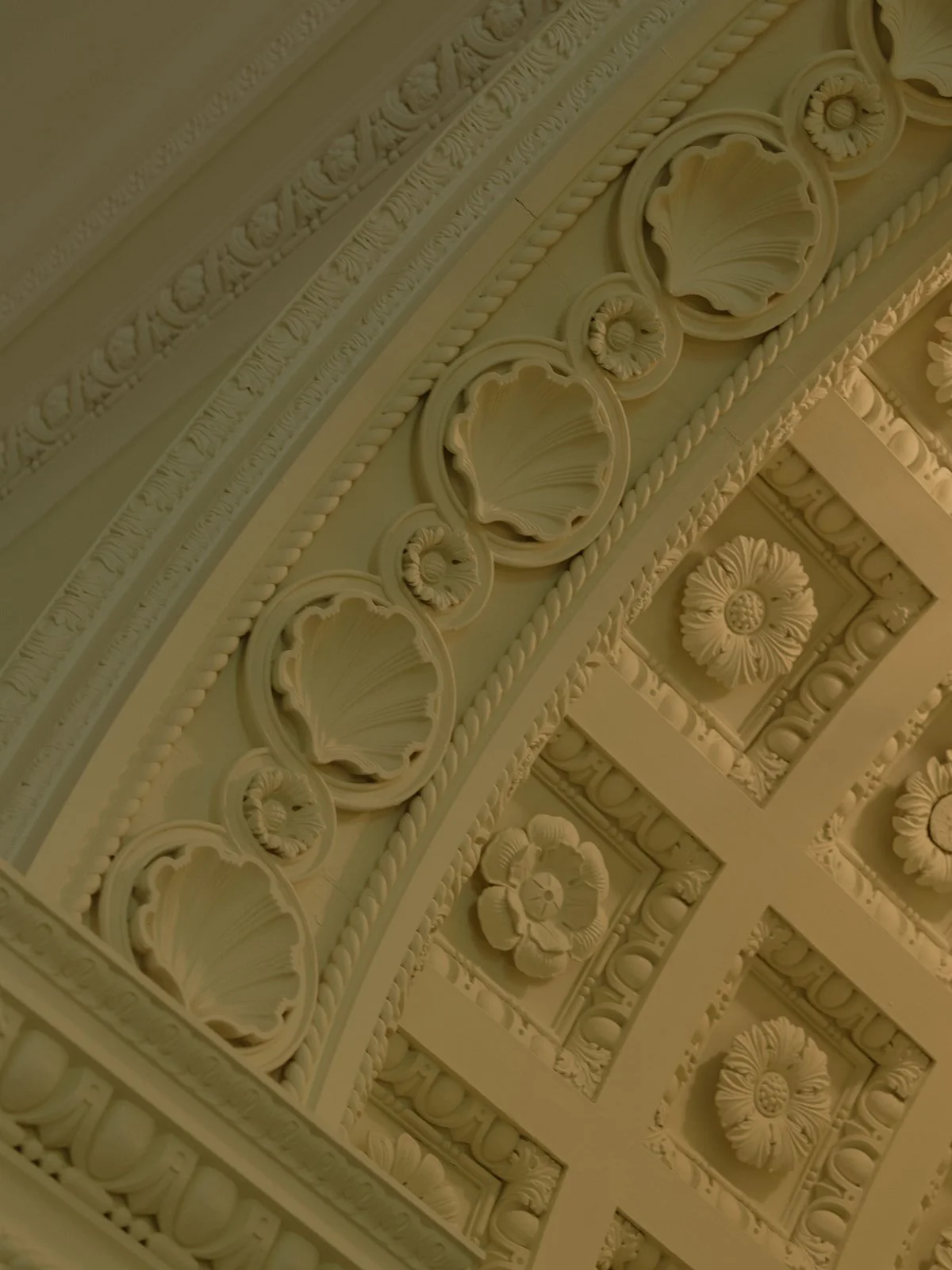 Ornate historic architectural detailing photographed as part of the visual story of the Swan House wedding venue in Atlanta, Georgia.