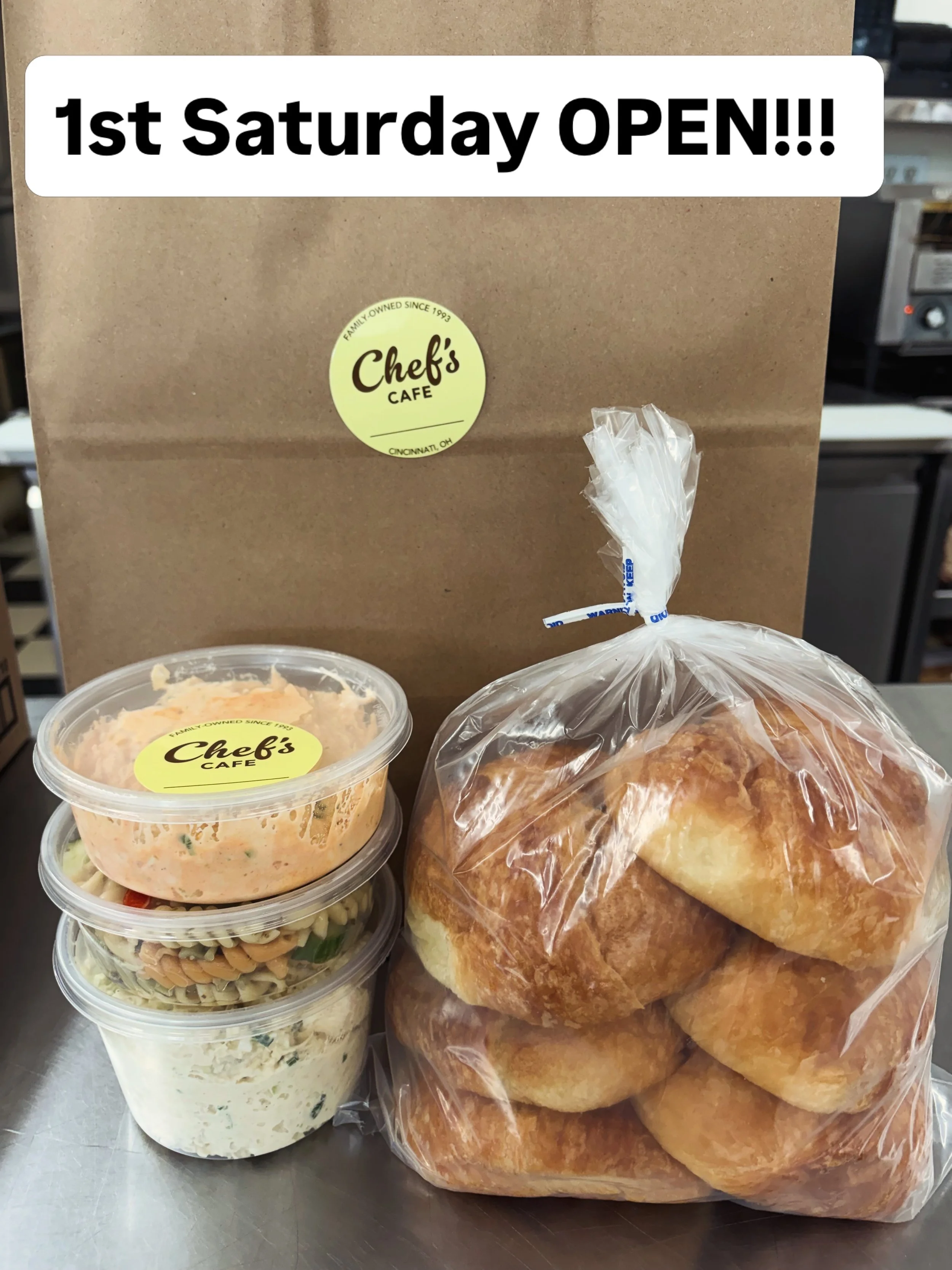 Perfect first order on our 1st Saturday OPEN!! 
Come see us today 10am-2pm!!