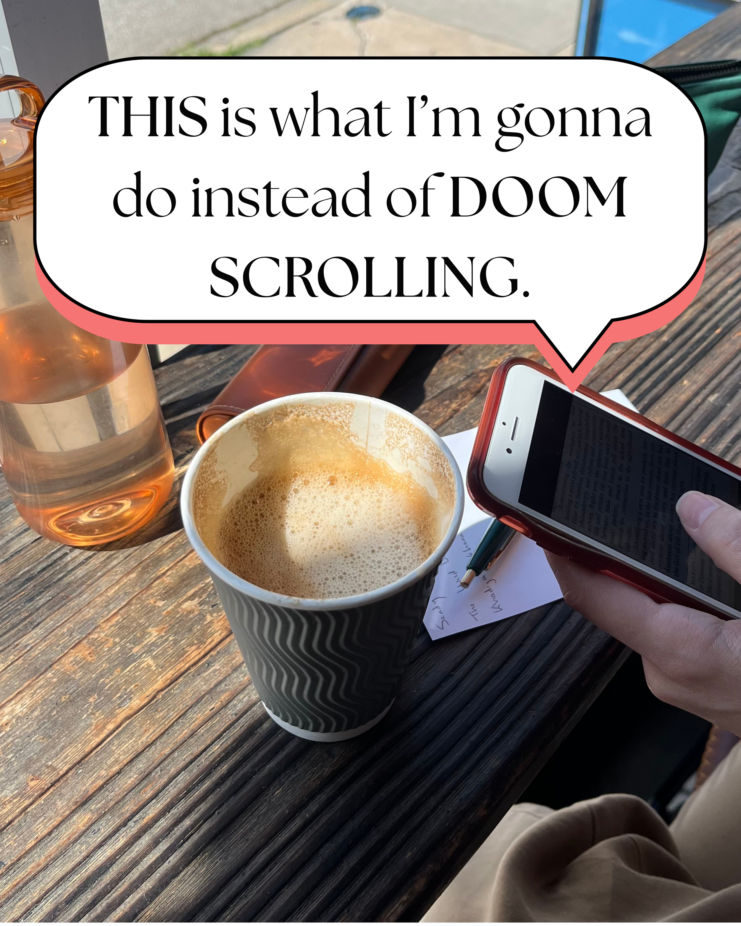 What to Do Instead of Doom Scrolling | Digital Decluttering Activity