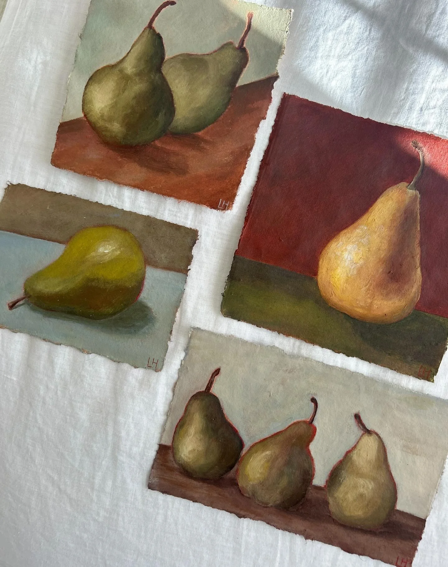 heavy on the 🍐🍐 this holiday season